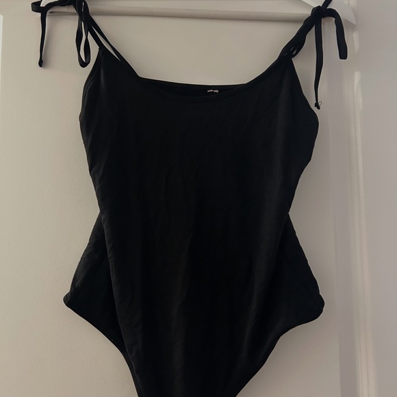 Black Kids One Piece Swimsuit - Picture 1 of 1